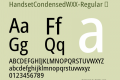 HandsetCondensedWXX-Regular