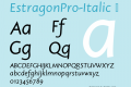 EstragonPro-Italic