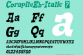 CornpileEb-Italic