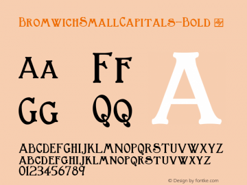 BromwichSmallCapitals-Bold