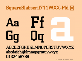 SquareSlabserif711WXX-Md