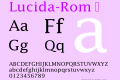 Lucida-Rom