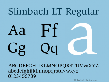 Slimbach LT