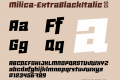 Milica-ExtraBlackItalic