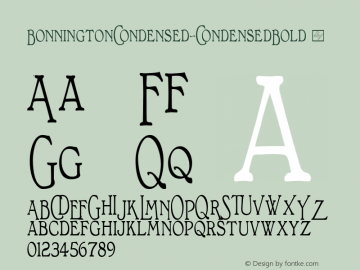 BonningtonCondensed-CondensedBold