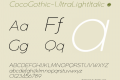 CocoGothic-UltraLightItalic