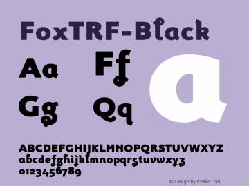 FoxTRF-Black