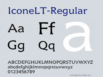 IconeLT-Regular