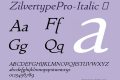 ZilvertypePro-Italic