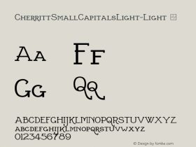 CherrittSmallCapitalsLight-Light