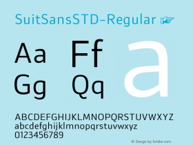 SuitSansSTD-Regular