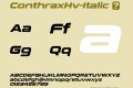 ConthraxHv-Italic