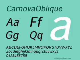 CarnovaOblique