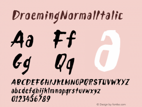 DroemingNormalItalic