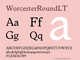 WorcesterRoundLT