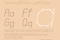 ScienceWhite-LightItalic