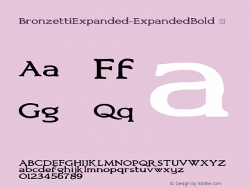 BronzettiExpanded-ExpandedBold