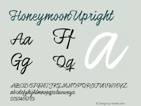 HoneymoonUpright