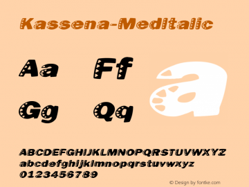 Kassena-MedItalic