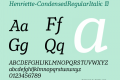 Henriette-CondensedRegularItalic