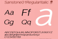 Sanstone01RegularItalic