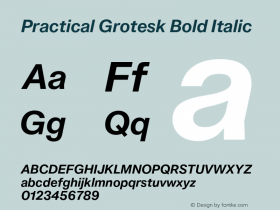 Practical Grotesk