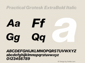 Practical Grotesk