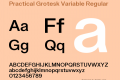 Practical Grotesk Variable