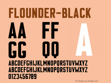 Flounder-Black