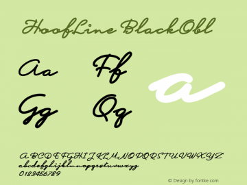 HoofLineBlackObl