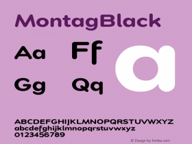 MontagBlack