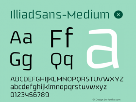 IlliadSans-Medium