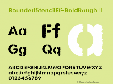 RoundedStencilEF-BoldRough