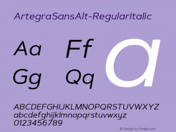 ArtegraSansAlt-RegularItalic