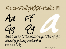 FordsFollyWXX-Italic