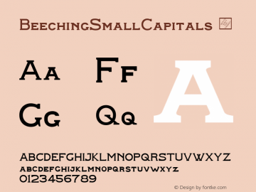 BeechingSmallCapitals