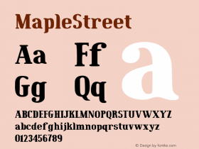 MapleStreet