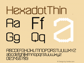 HexadotThin