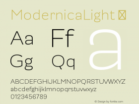 ModernicaLight
