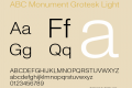 ABC Monument Grotesk