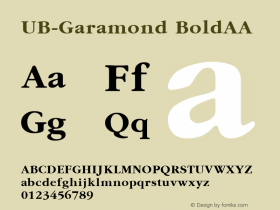 UB-Garamond