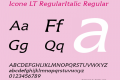 Icone LT RegularItalic