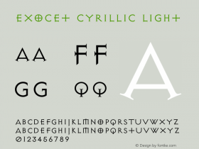 Exocet Cyrillic