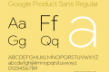 Google Product Sans