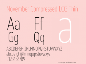 November Compressed LCG