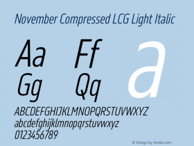 November Compressed LCG