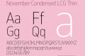 November Condensed LCG