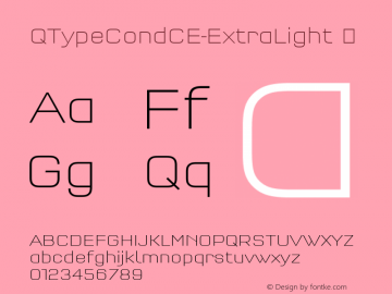 QTypeCondCE-ExtraLight