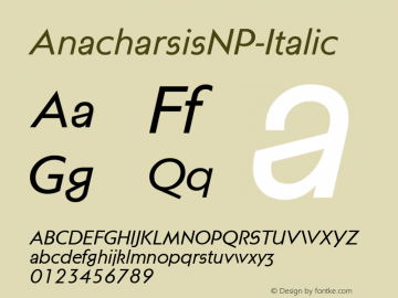 AnacharsisNP-Italic