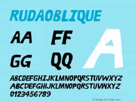 RUDAOBLIQUE